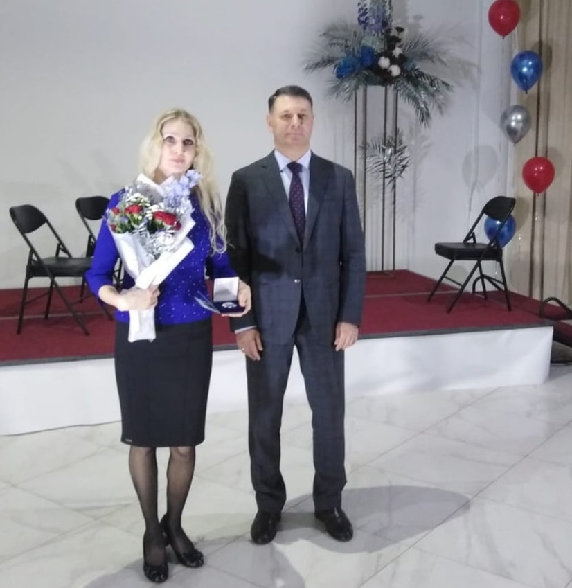 Ольга Старостина награждена Почетным знаком Губернатора 