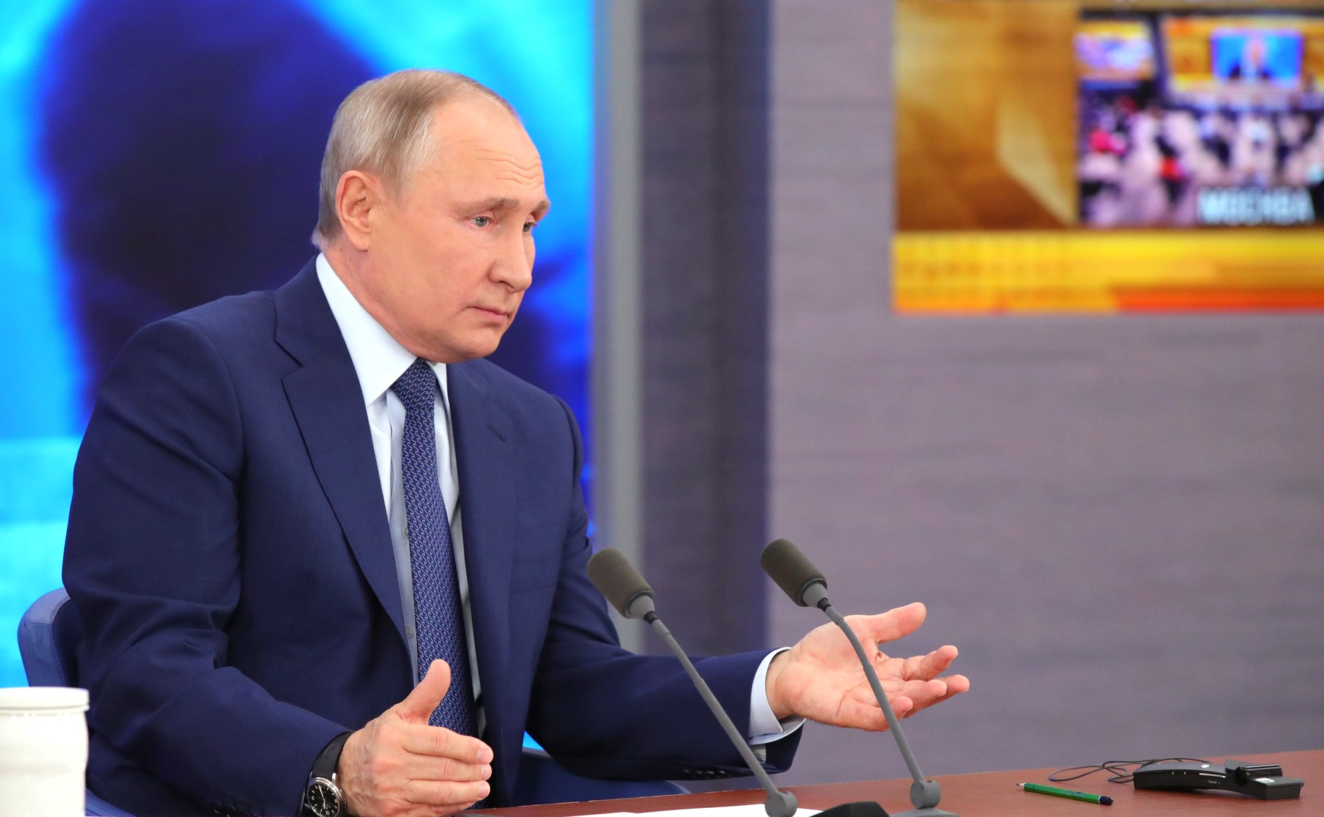Состоялась большая пресс-конференция Владимира Путина