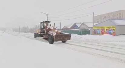 В Ртищевском районе справляются с последствиями снегопада